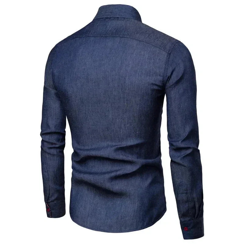 Camisa Masculina Manga Longa Casual CAMISA004 G2 Sr Alpha