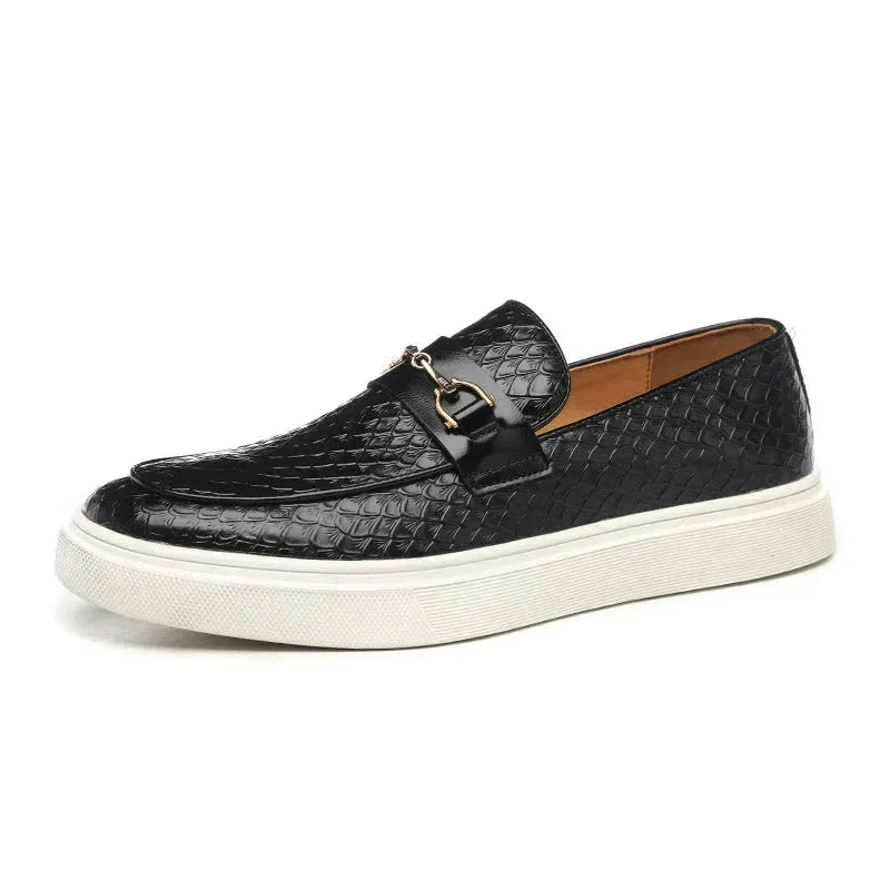 Sapato Casual Masculino Slip G11 Sapato 5 Sr Aflha Preto 36